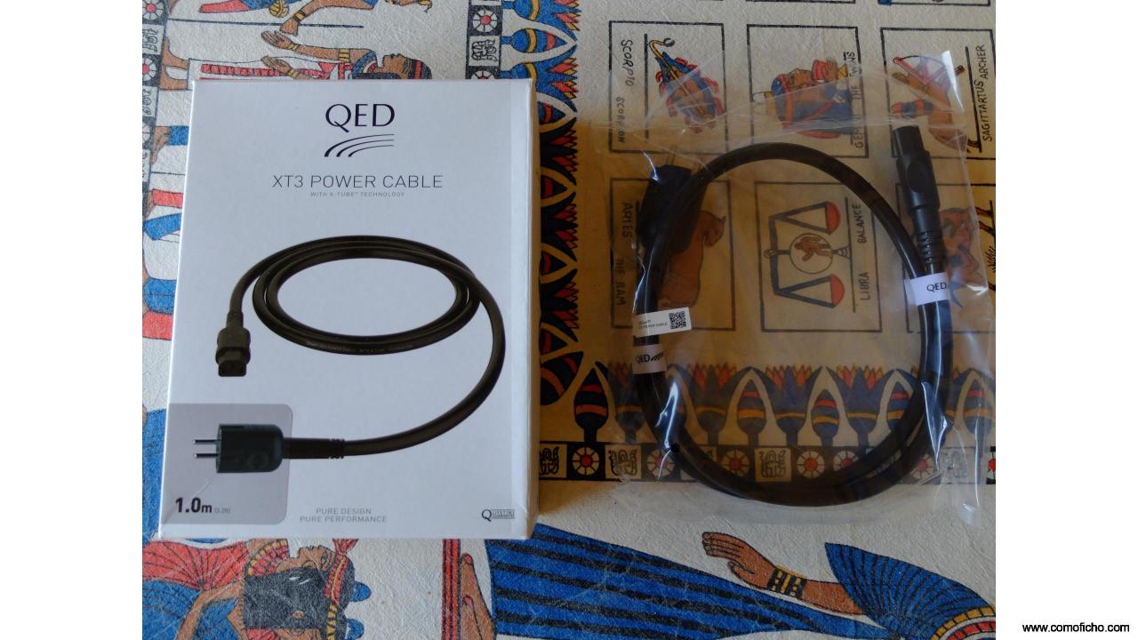 QED XT3 power cable