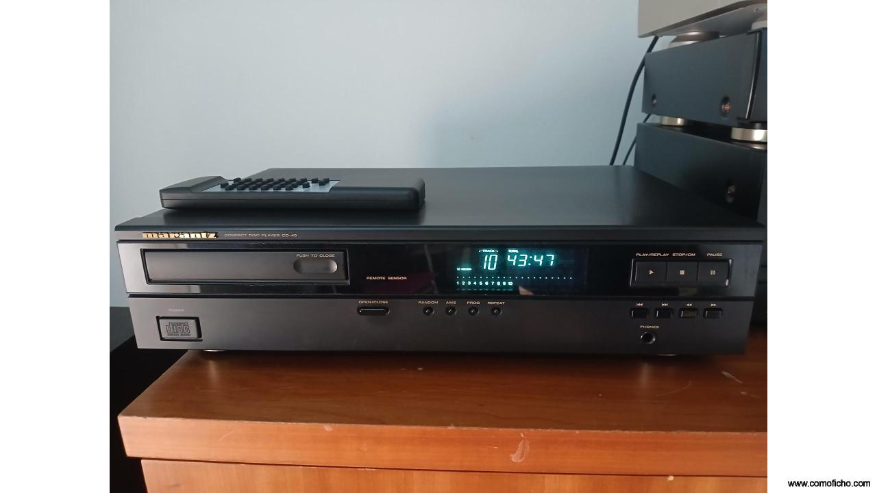 Reproductor Marantz cd40