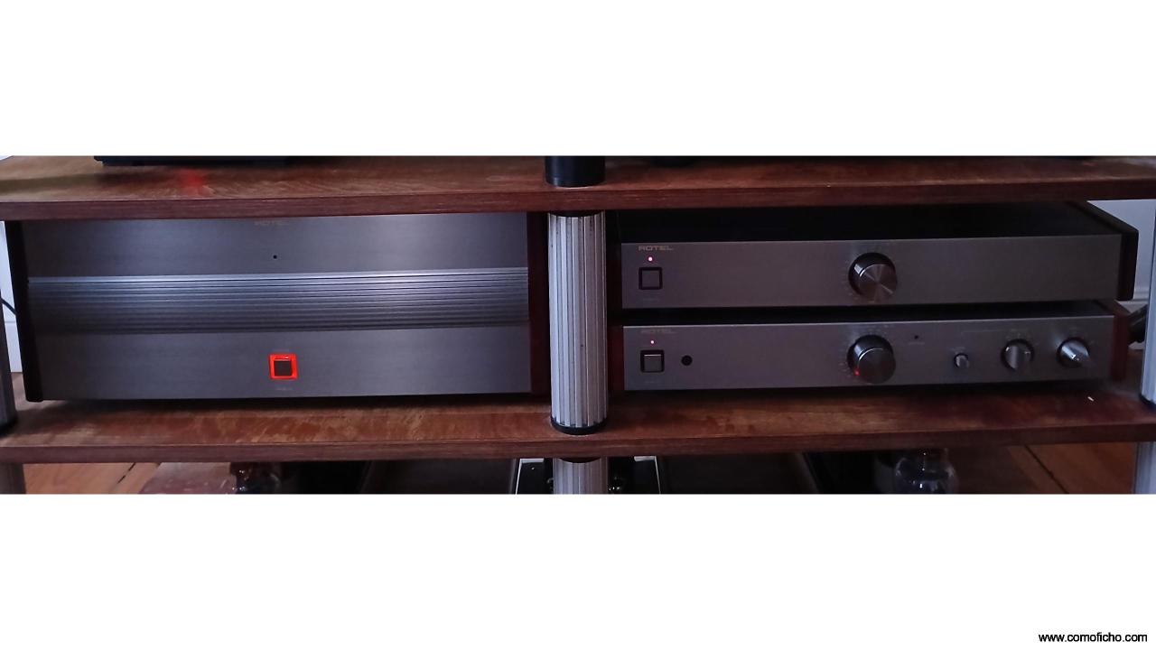 ROTEL MICHI RHA-10 + RHB-10