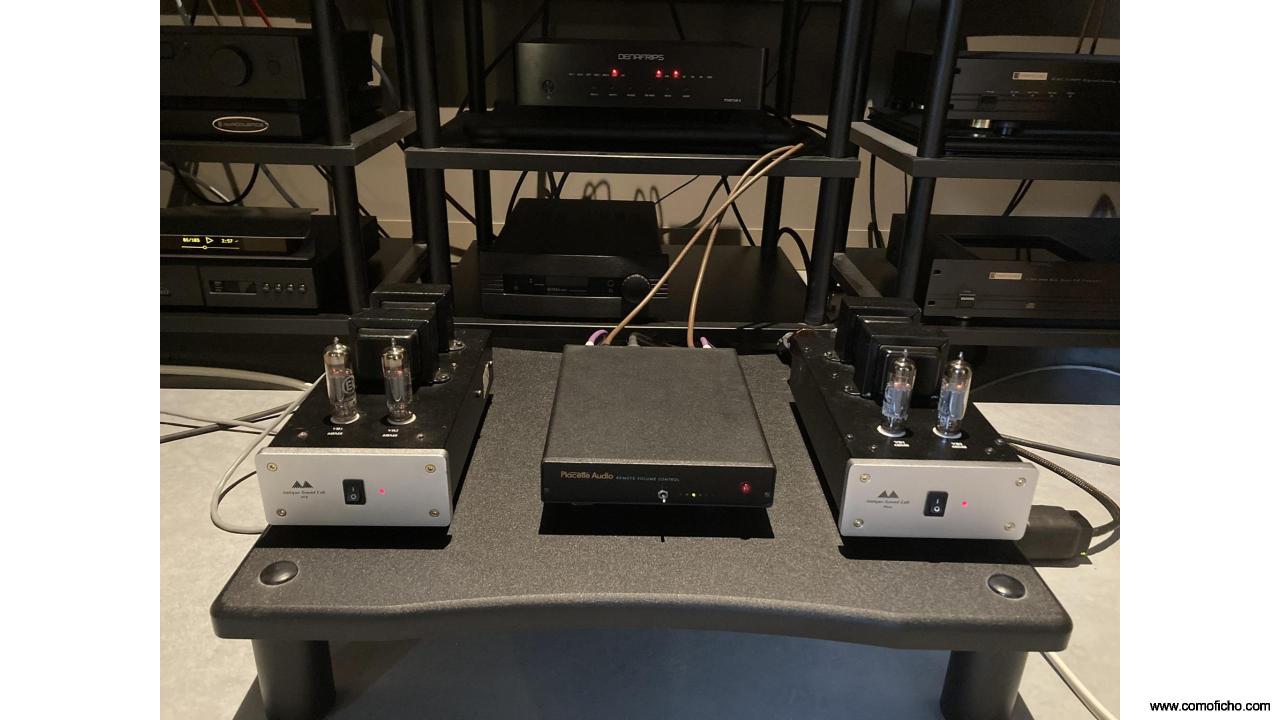Placette Audio RVC + Antique Sound Lab Wave 8 monobloque