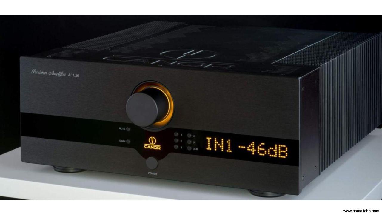 Canor audio AI 1.20 integrado clase A