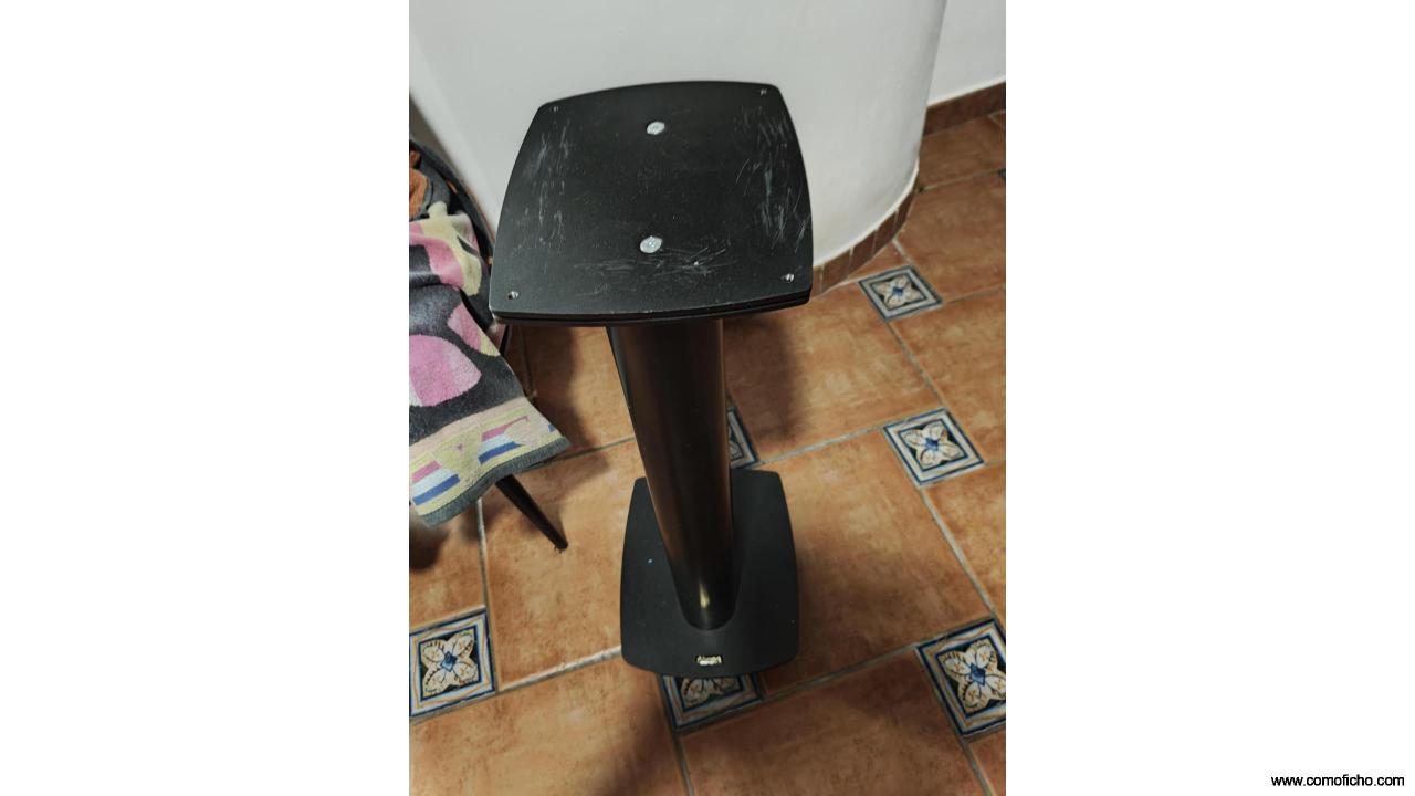 SOPORTES ORIGINALES DYNAUDIO STAND 2 NEGROS