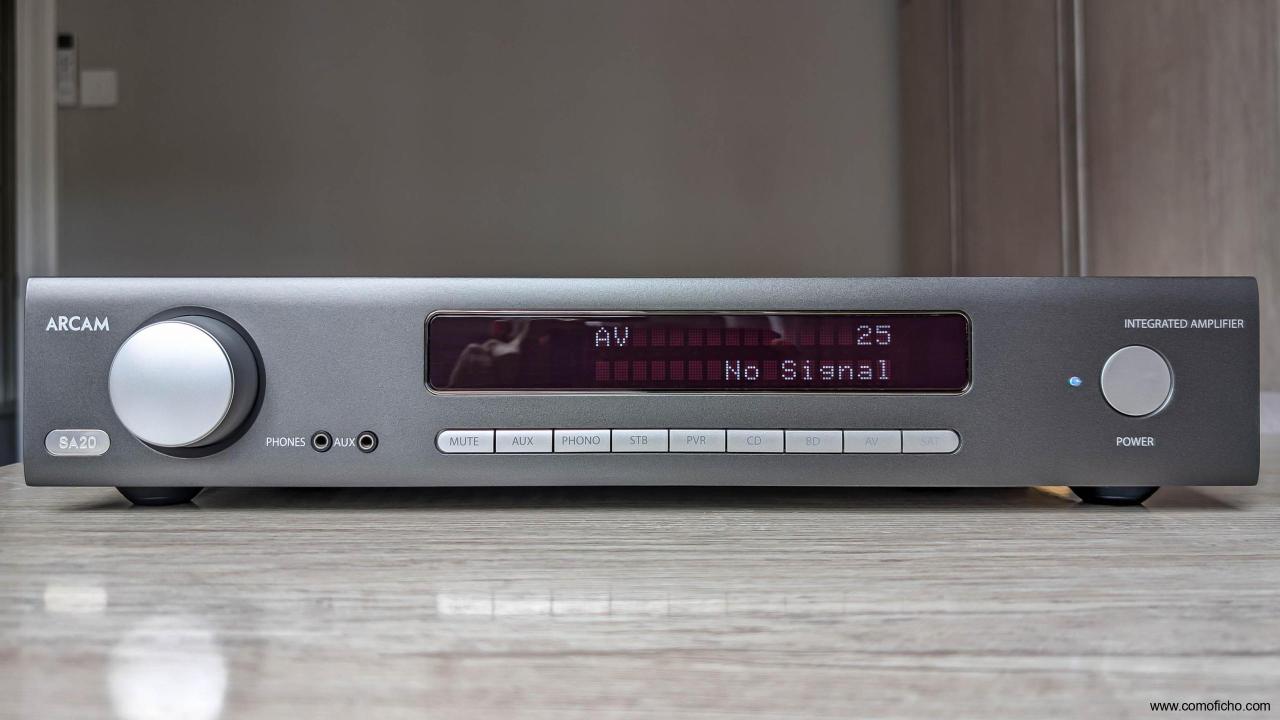 ARCAM SA20 amplificador integrado con DAC interno | impecable