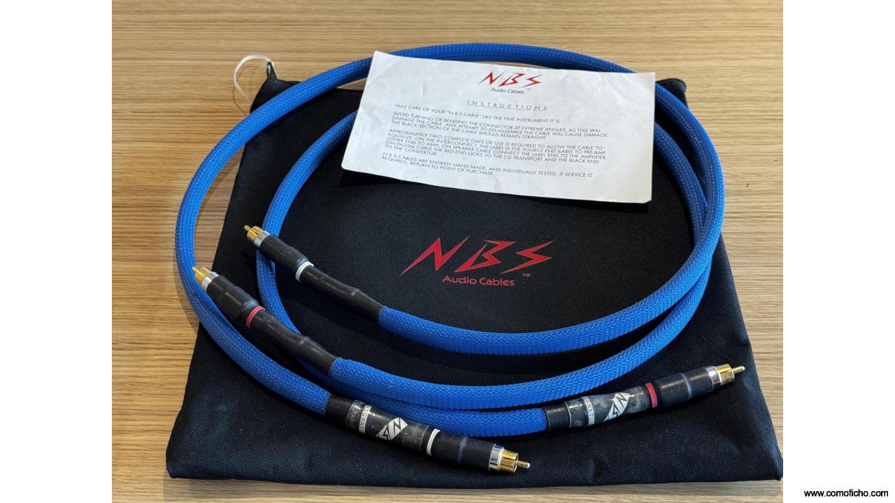 CABLE NBS SIGNATURE RCA - 1,2 METROS
