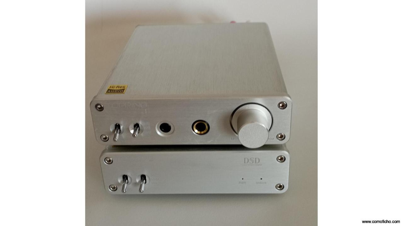 Pack Amplificador y DAC Topping A30 + D30
