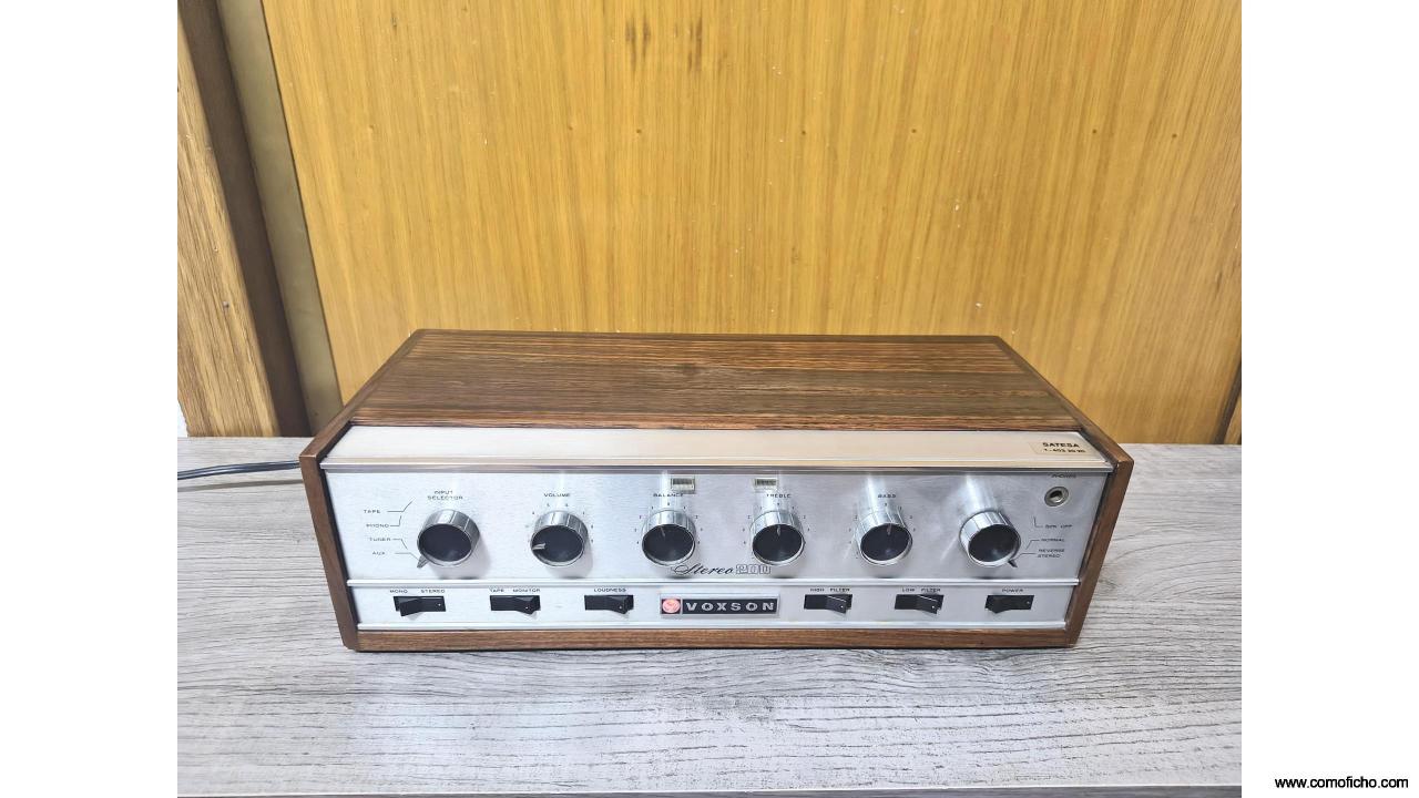 Amplificador Raro VOXSON H202