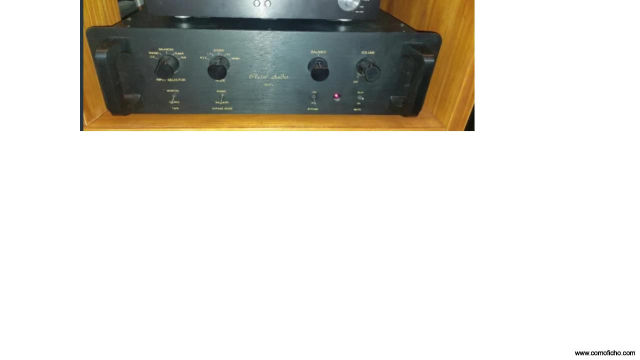 Preamplificador con phono Classe audio dcr-6