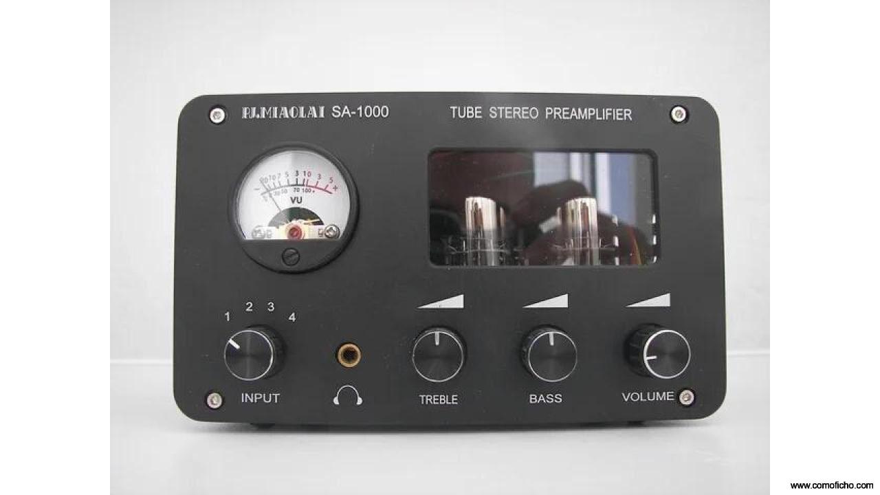 PREAMPLIFICADOR HI-FI A VÁLVULAS SA-1000