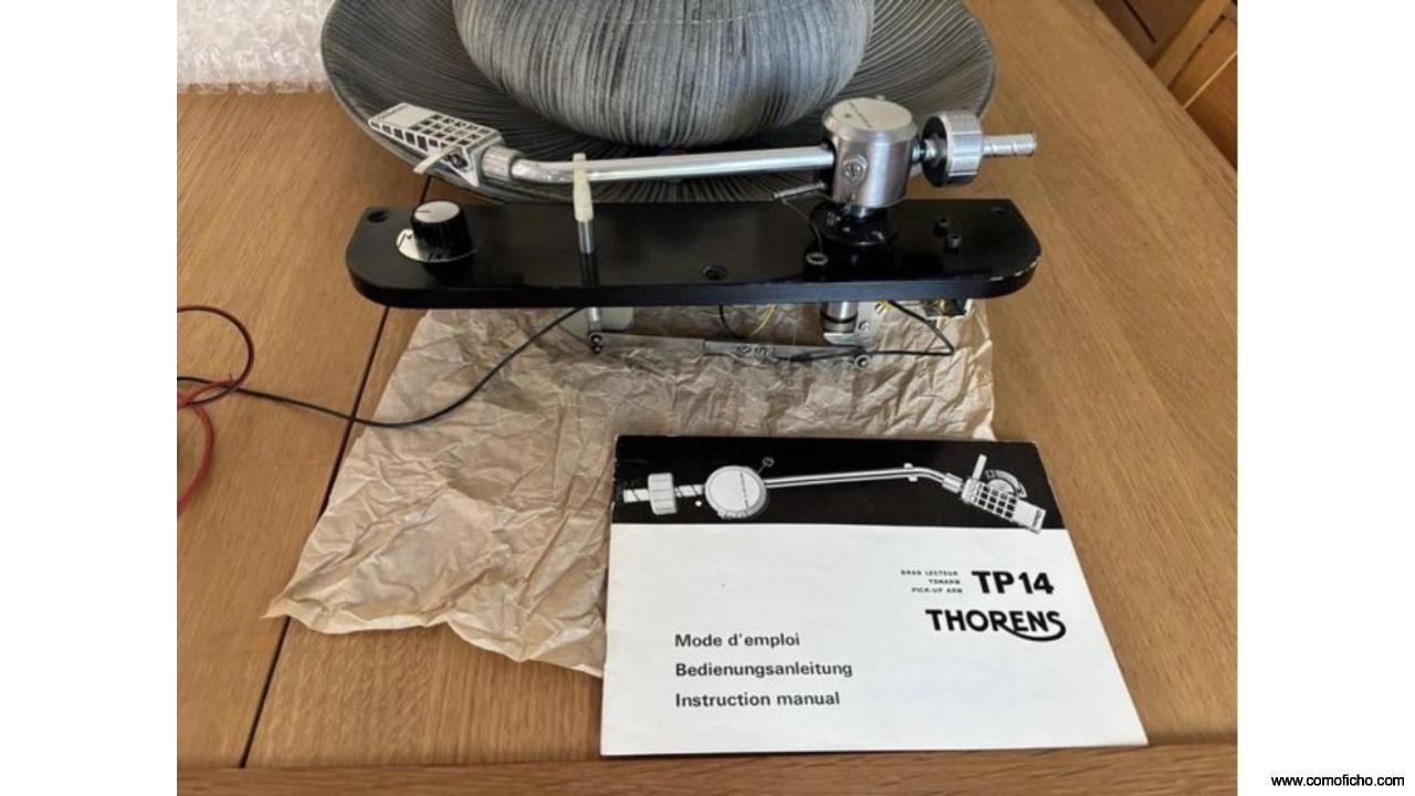 Brazo Thorens TP14 - base para Thorens td124