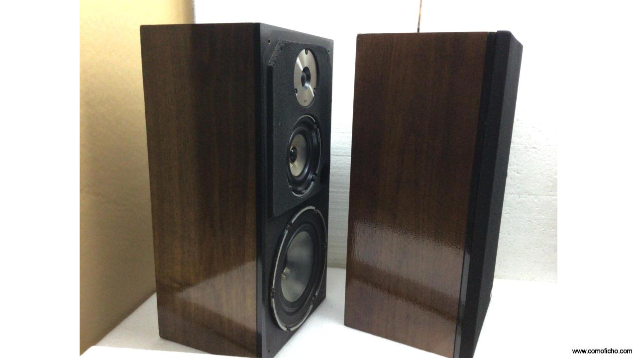 Altavoces KHL model 2 de 3 vias