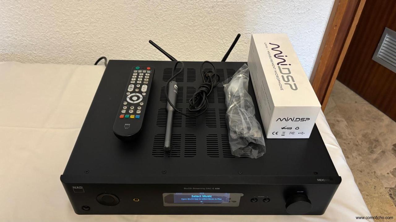 NAD C 658 STREAMER/PREVIO DIRAC LIVE FULL