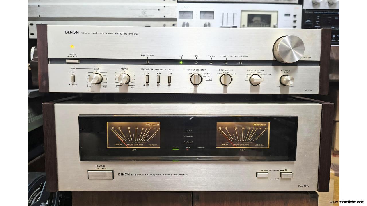 PREVIO Y ETAPA DENON