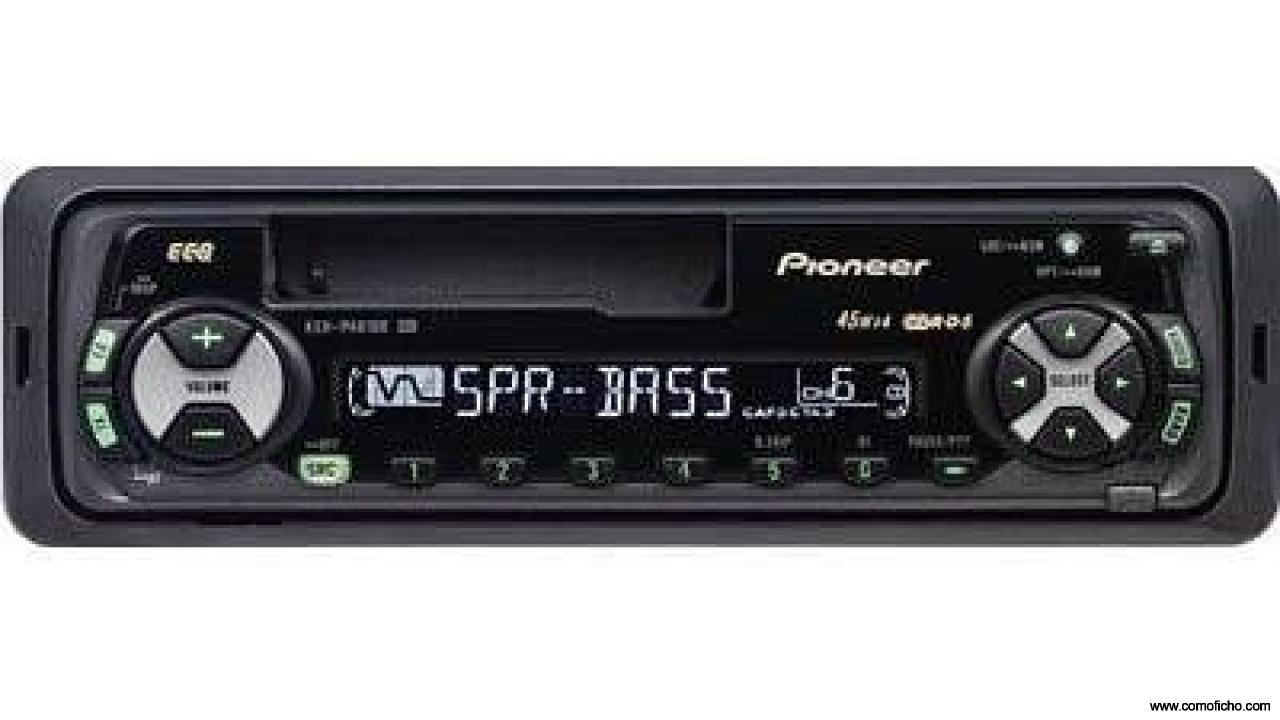 PIONEER KEH-P4010R – RADIOCASETES CLÁSICOS NUEVOS A ESTRENAR