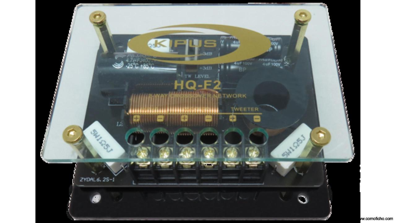 KIPUS HQ-F2 – FILTROS PASIVOS HI-END DE 2 VÍAS