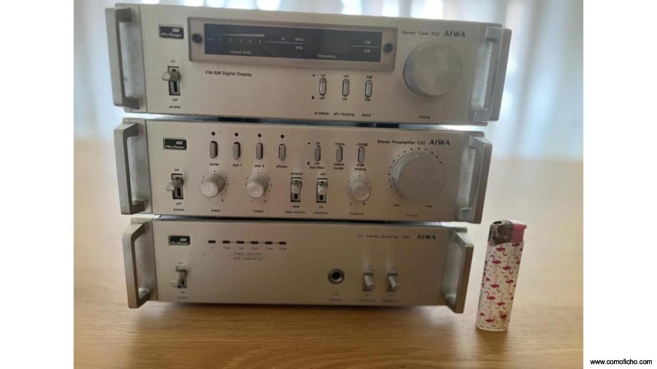 Mini cadena Aiwa serieC