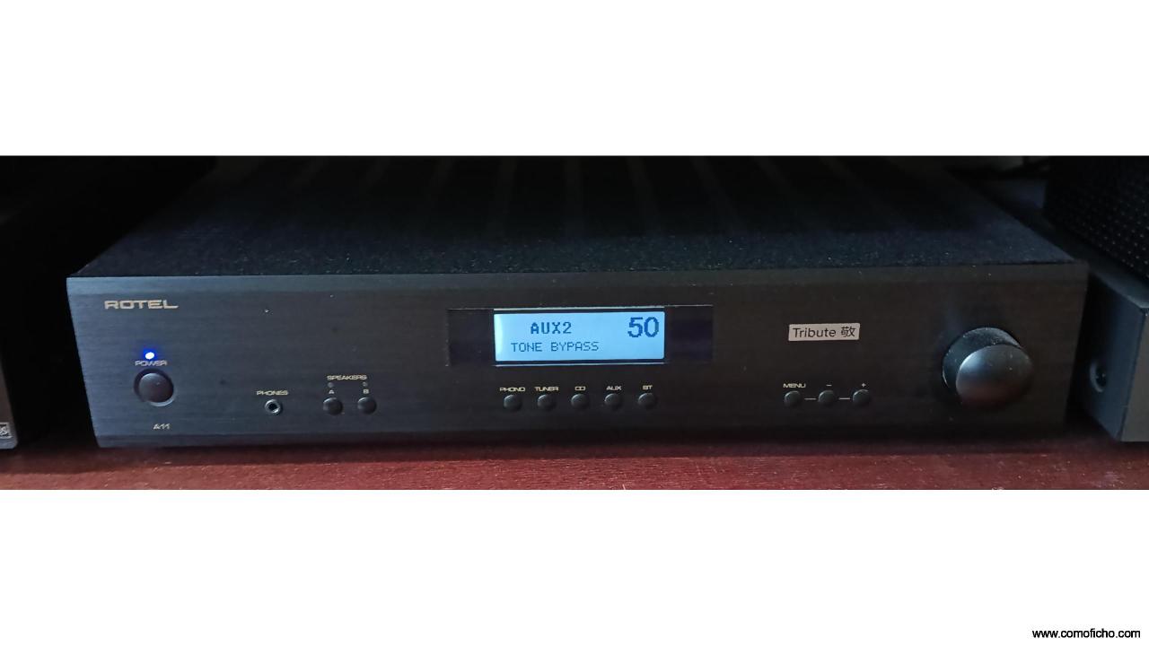 Amplificador Rotel A11 Tribute
