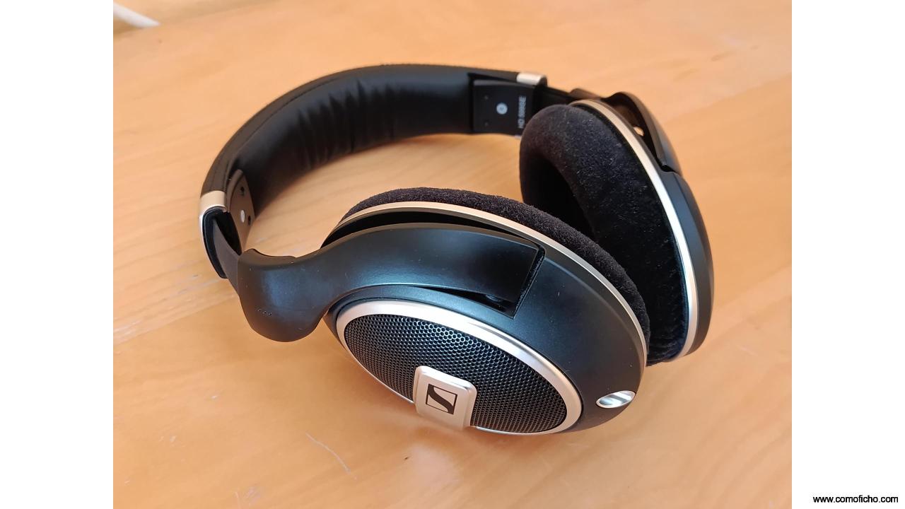 Auriculares Sennheiser HD599 + 2 cables.