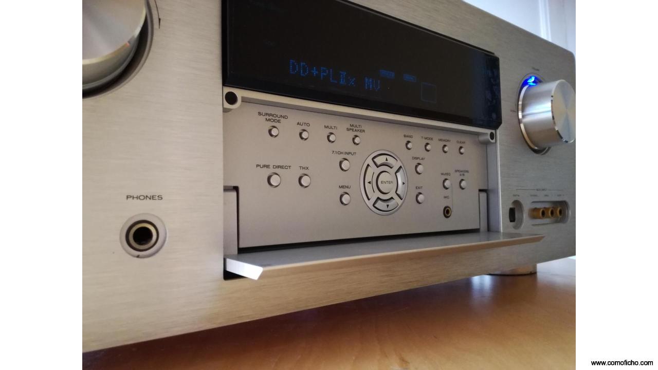 Receptor A/VMarantz SR8001.--125W.--
