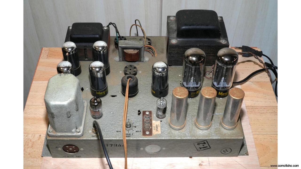ETAPA DE POTENCIA MAGNAVOX A VALVULAS