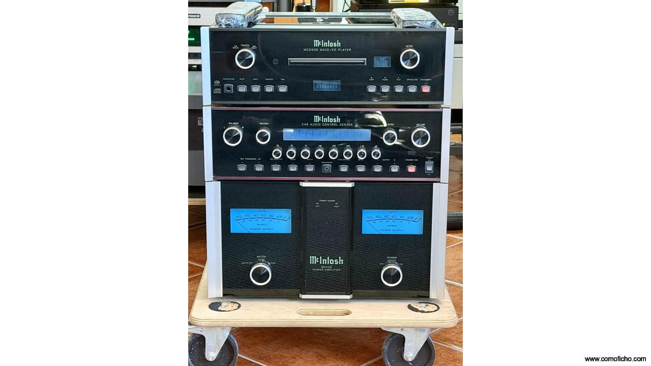 McIntosh etapa, previo y sacad MC402,C46,CD500