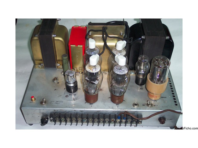 amplificador  RCA  valvulas